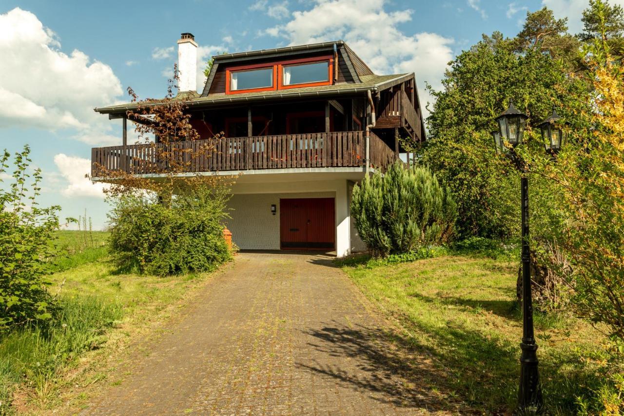Blockhaus Eifelsteig W/ Kamin Garten & Feuerstelle Berndorf (Vulkaneifel) Exterior foto