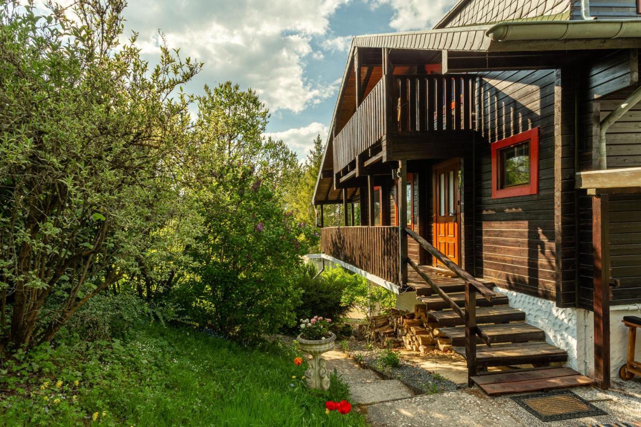 Blockhaus Eifelsteig W/ Kamin Garten & Feuerstelle Berndorf (Vulkaneifel) Exterior foto